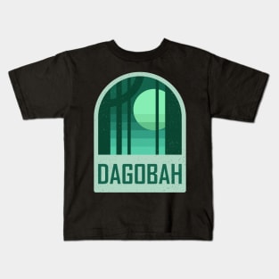 Dagobah - Geometric and minimalist series Kids T-Shirt